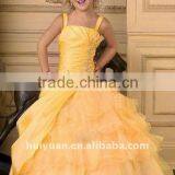 2011 HOT Lovely Strap Flower Girls' Ball Gown thumbnail-1