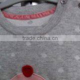 (KD038)hot Sale Jacquard Kids Chirstmas Sweater thumbnail-5