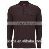 Men's Polo Collar Long Sleeve Tees Sport Polo t Shirt for Men thumbnail-4