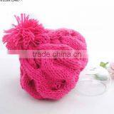 Fashion Computer Knitted Beret Hats in Red Majored Producer Factory thumbnail-3