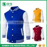 Hot Sale Custom Made Multi Color Stand Collar High School Unisex Varsity Jacket thumbnail-1