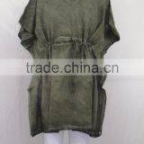 LADIES BEACHWEAR SANDWASH KAFTANS BEACH WEAR BREATHABLE ALL COLORS thumbnail-3