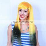 MGOO Low MOQ Synthetic Women Long Natural Straight Hair Lace Front Halloween Cosplay Costume Wig thumbnail-2