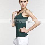 Soft Breathable Plain Women Singlets Wholesale thumbnail-2