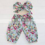 Baby Leggings Wholesale Boutique Children Summer Pants Floral Cotton Baby Girl Short Hot Pants thumbnail-2