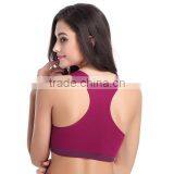 2017 New Sexy Design Customized Your Own Brand Logo Elastic Band Crop Top 90%Nylon 10%Spandex Plain Sport Strapless Bra Bralette thumbnail-2