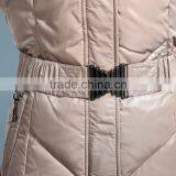 2016 New Fashion Slim Belt Hoody Women Winter Jacket thumbnail-3