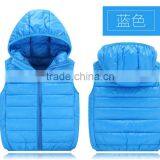 Wholesale Customize Cheap Kids Children Winter Down Vests and Clothes thumbnail-6