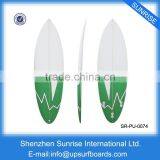 Wholesale PU Foam Surfboard Top Quality PU Fiberglass Surfboards thumbnail-1