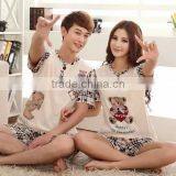 2015 Wholesale Lovely Bear Couple Pajamas thumbnail-2