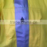 Hi Vis Yellow 3M Reflective Tape Safety Shirt With Contrast Color thumbnail-6