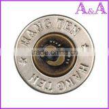 Wholesale Custom Zinc Alloy Metal Botton Jeans Button for Lady Jeans thumbnail-4