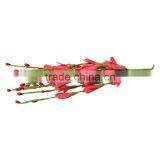 Foam Artificial Flower Decoration Millinery Red 20.0cm(7 7/8"), 1 Packet(Approx 100 PCs/Packet) thumbnail-1