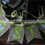 Easter Burlap Garland & Bunting For Home Decoration