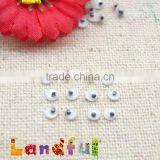 3mm Flat Back White Plastic Moving Wiggle Eyes Safety Toy Googly Eyes thumbnail-2