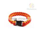Hot Selling Various Color Paracord PC6005-2 Weave Paracord Bracelet thumbnail-3
