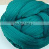 100% Polyester Semi-dull White Virgin Tops thumbnail-1