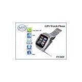 GPS Realtime Personal Tracking Watch Phone With 1.3MP Camera + Bluetooth + FM+ MP3, Video Player, Eb