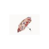 5 Folding Colorful Personal Sun Umbrella Strong Windproof For Lady
