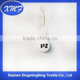 Custom Logo Rubber Plastic Zipper Puller, Plastic Zipper Puller With Cord thumbnail-3