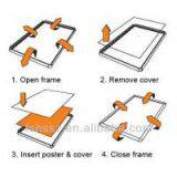 New Product Wall Hanging Aluminium Snap Poster Frame HS-K3 thumbnail-3