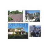 Flat Colorful metal Roofing Tiles For Building Materials , DX53D ASTM A653