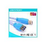 USB 3.0 Extension Cable AM - AF A Male to A female Gold Plated with PVC Jacket High Speed