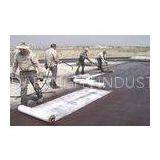 High Intensity Pet Geotextile , Weed Suppressant Fabric Membrane For Road Construction