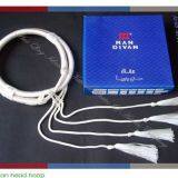 Arabian Head Band White Arabian Head Band / Arabian Head Hoop / Arab Military Head Hoop / Arabian Agal