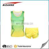Customized Running Wear Running Singlet With Shorts Set thumbnail-3