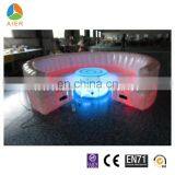 Fashon Inflatable Sofa Chair,LED Inflatbale Sofa With Table