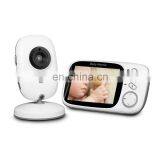 New Arrival 3.2 Inch Wireless Baby Monitor Digital Screen Smart Camera Support Night Vision Intercom Temperature Showing and l