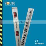 Custom Pvc Reflective Slap Wrap Bracelet With Printing Logo