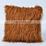 Home Decorative Plush Solid Color Throw Pillow Cover for Sofa thumbnail-7