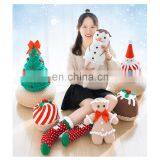 Yarncrafts Gingerbread Man Soft Toy Hand Crochet Christmas Pillow for Kids Gift thumbnail-4
