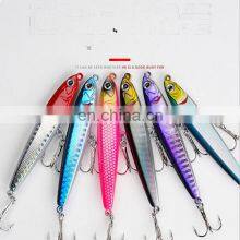 8colors 10g 14g 18g 24g Sinking Pencil Bait Far Shot Saltwater Topwater Trout Bass Salmon Pencil Bait thumbnail-1
