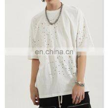 Clothing Factory Custom Customized Design Best Colorful Printed 100% Cotton Men Oversized T-shirt thumbnail-5