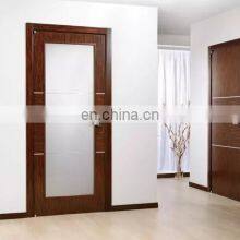 Plain White Cheap Flush Modern Waterproof Pvc Bathroom Home Apartment Wooden Design Price Interior Single Leaf Double Swing Door thumbnail-5