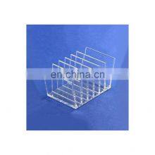 ПВМА (Полиметилметакрилат) настольный держатель для демонстрации DVD оптовая акриловая витрина для демонстрации CD