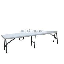 Multifunctional Outdoor High Quality Fold Away Chair White Simple Plastic Folding Chair Lightweight Folding Camping Chair thumbnail-3