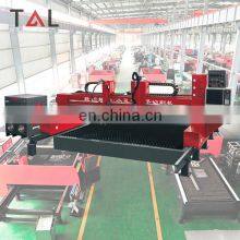 T&L Brand Gantry Type Portal Plasma and Flame Cnc Sheet Metal Plate Cutting Machine