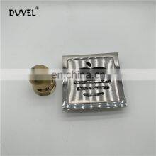 Wholesale Square Stainless Steel Apple Grid Grating Shower Drain Stopper Floor Drain Cover thumbnail-2