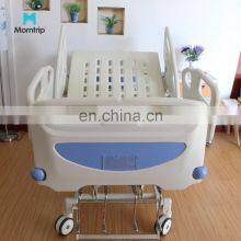 Low Price Patient Ward Hospital Use Muti Function Manual Semi Fowler Bed With Central Brake thumbnail-3
