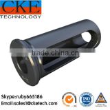 Customized Metal Machined Parts Black Anodized Aluminum Tube Machining