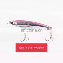 High Quality Pencil Floating Jump Minnow Plastic Jigging Lucana Hard Frog QUAN JI Fishing Lures Set thumbnail-3