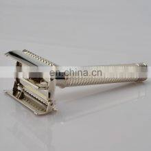 American Metal Matte Black Stainless Steel Custom Double Edge Safety Shaving Razor for Men thumbnail-4