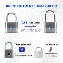 Wireless Digital Wardrobes Smart Door Padlock Fingerprint Lock thumbnail-5