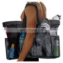 Affordable Sand Free Promotional Custom Personalised Reusable New 2022 Jumbo Size Oversized Luxury Beach Bag thumbnail-3