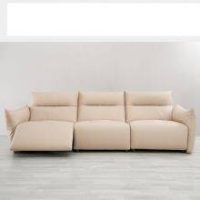 New Soft Bag Caterpillar Functional Sofa Modern Minimalist Designer Living Room Size Apartment Leather Sofa Combination thumbnail-2