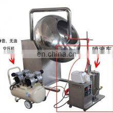 Chocolate Nut Sugar Coating Machine With Sprayer / Nuts Coating Machine With Sprayer/ Peanut Sugar Coating Machine for Sale thumbnail-1